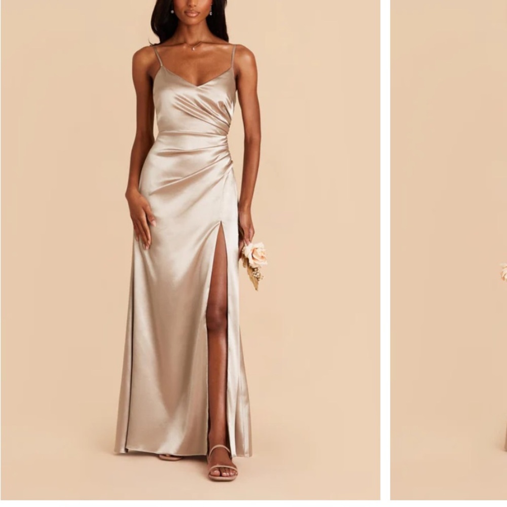Elegant Satin Evening Gown